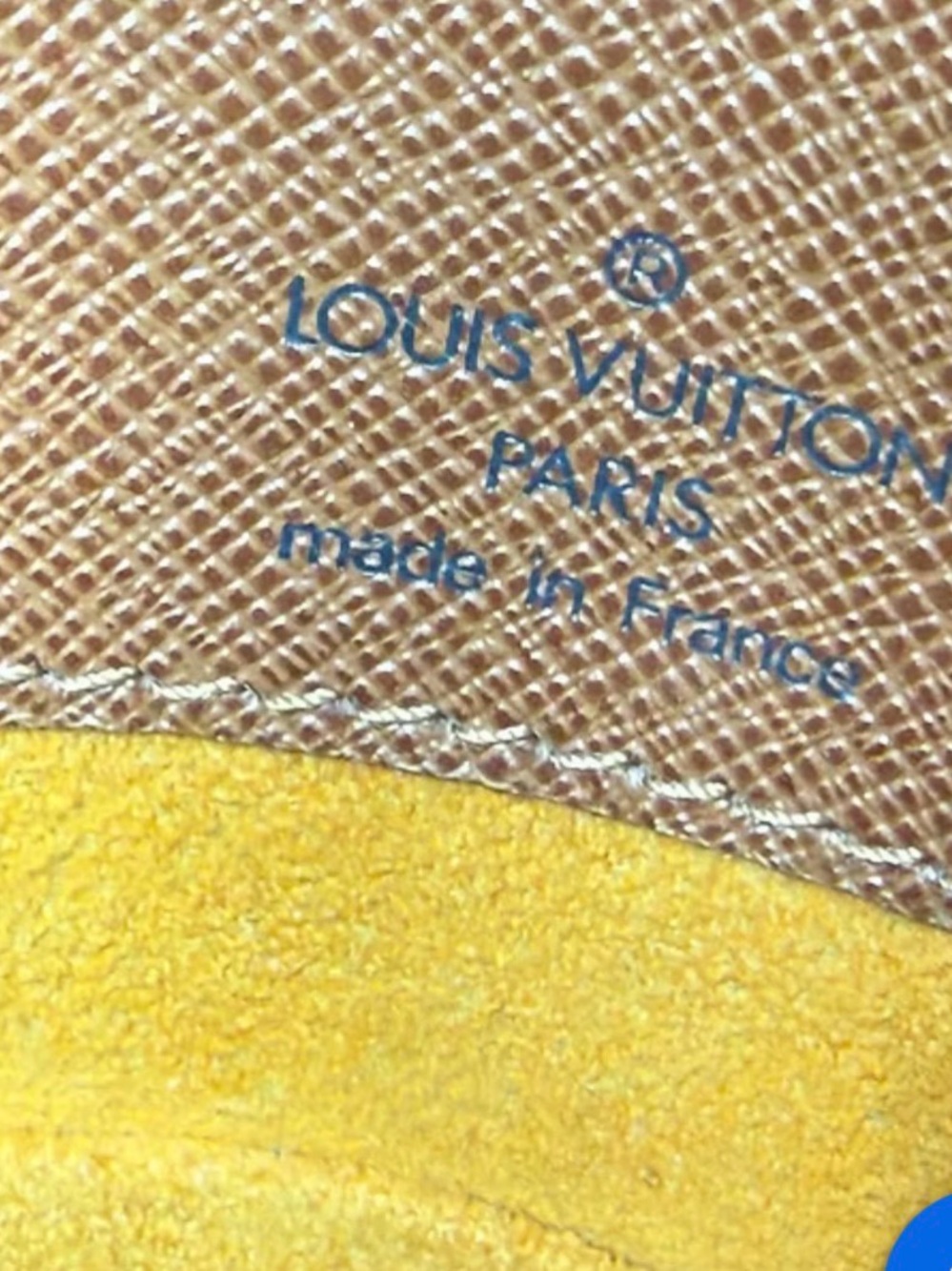 Louis Vuitton Brown Monogram Crossbody Bag with Gold Hardware - Picture 7 of 9